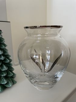 Vase made of Baghem glass.