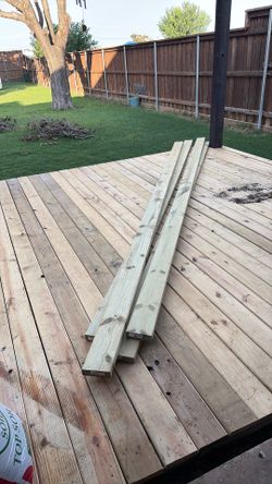 Four 2x6x16 pressure treated ground contact boards