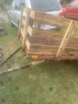 4x8 Tilt Trailer With Title