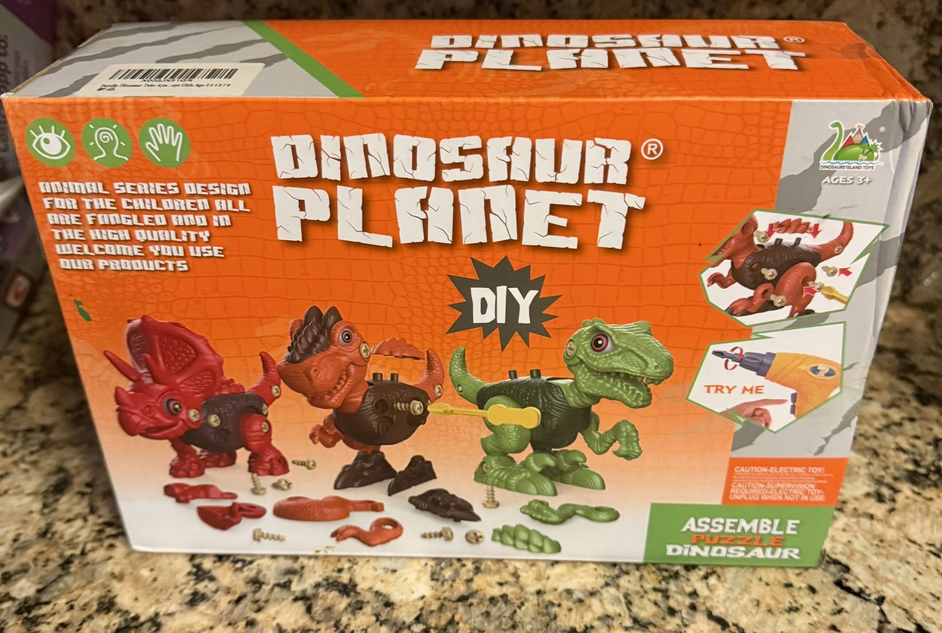 Dinosaur Planet DIY Assemble Puzzle Toys