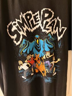 Simple plan scooby doo shirt