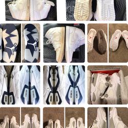 Shoe Cleaning And Unyellowing Soles