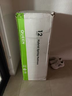 Queen 12-Inch Hybrid Spring Mattress