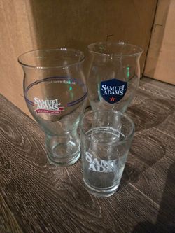 3 sam Adam's glasses bundle