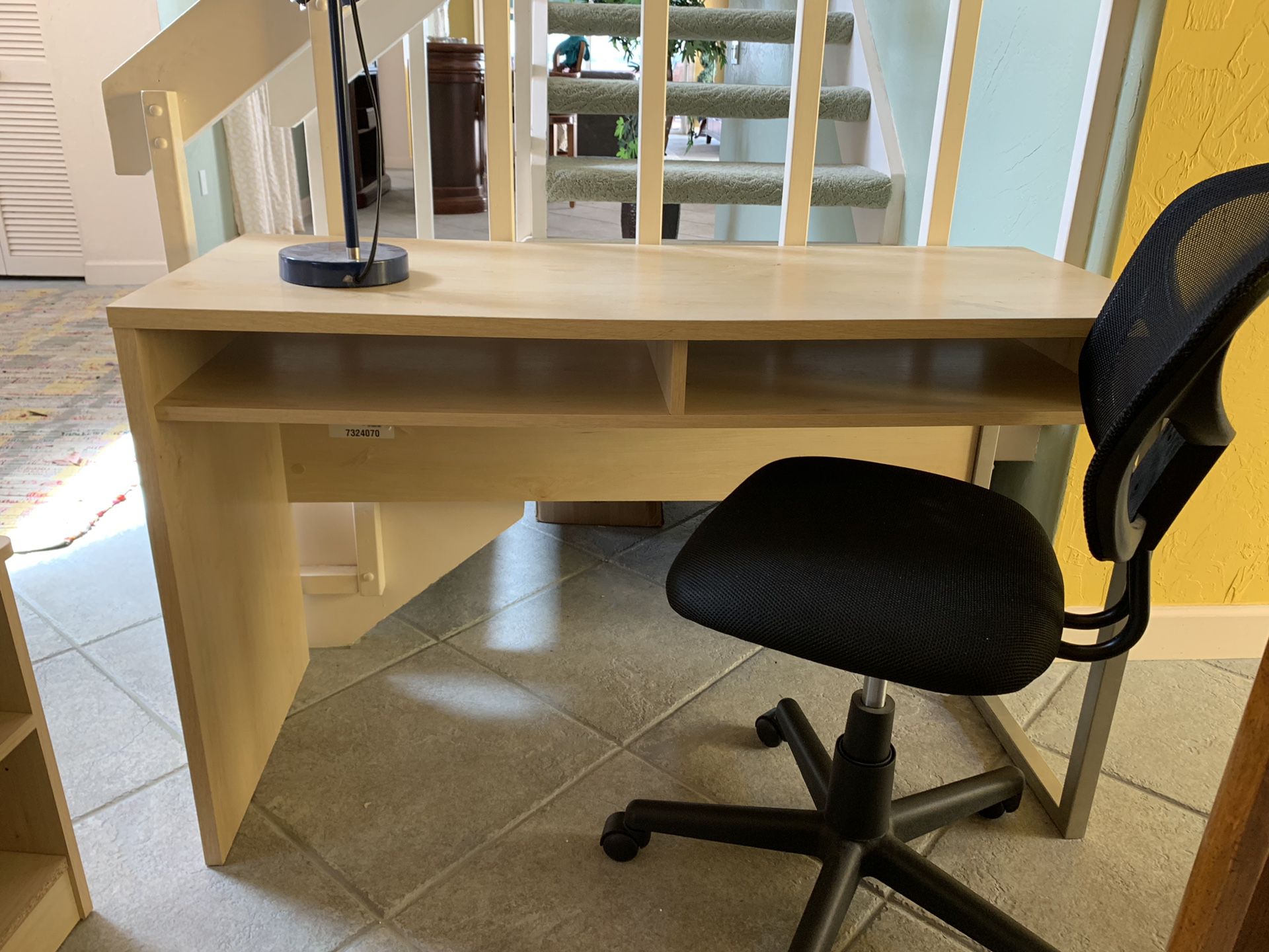 Kids desk, chair and night stand