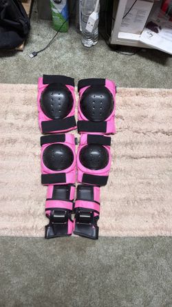 Adults Youth Sport Knee & Elbow pads wrist palm guard skating protector set