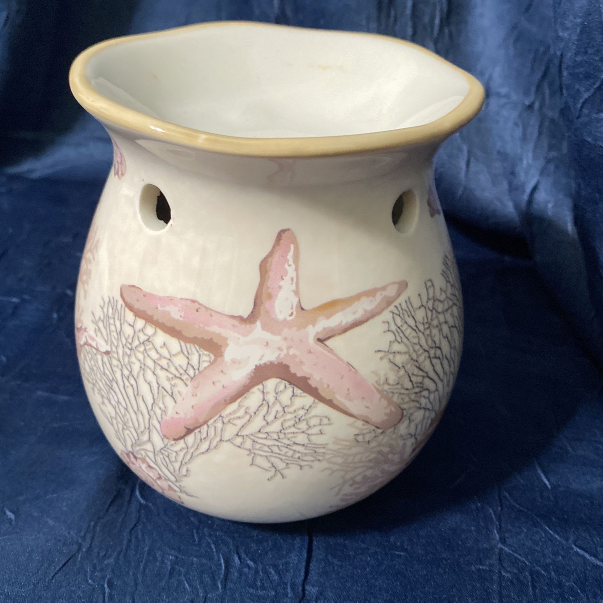 Retired 2012 Yankee Candle Oasis Starfish/Seashell Votive Wax  Melt.