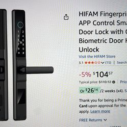 FINGERPRINT DOOR LOCK 