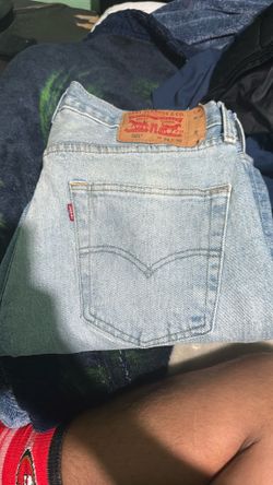 Levi 501 Light Blue