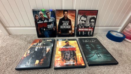 Lot of 6 Action DVDs