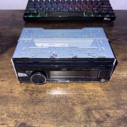 JVC single din radio