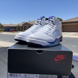 Jordan 5 Grape 2025 Brand New In Box
