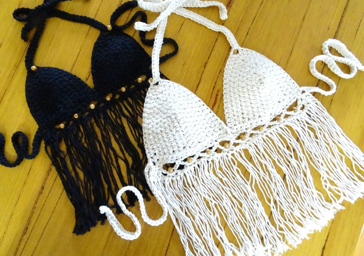 The Crochet Fringe Bralette