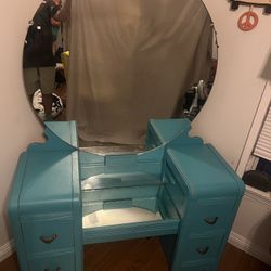 Antique Vanity Mirror 1950s