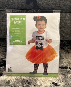 Trick or Treat sweetie includes 3 pcs Infant 6-12M