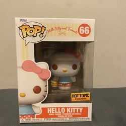 Funko pop Hello kitty hot topic exclusive