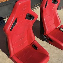 NRG Bucket Seats - Seats Only - No Tears! No Fading! Great Deal!