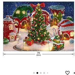 Photo Backdrop Hiliday Christmas 