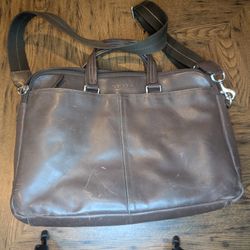 Coach Vintage Business Bag Shoulder bag 2way briefcase for men dark brown 31×40×12cm