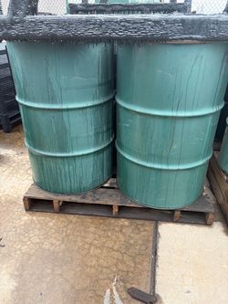55-Gallon Steel Drums