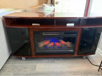 Entertainment center/fireplace