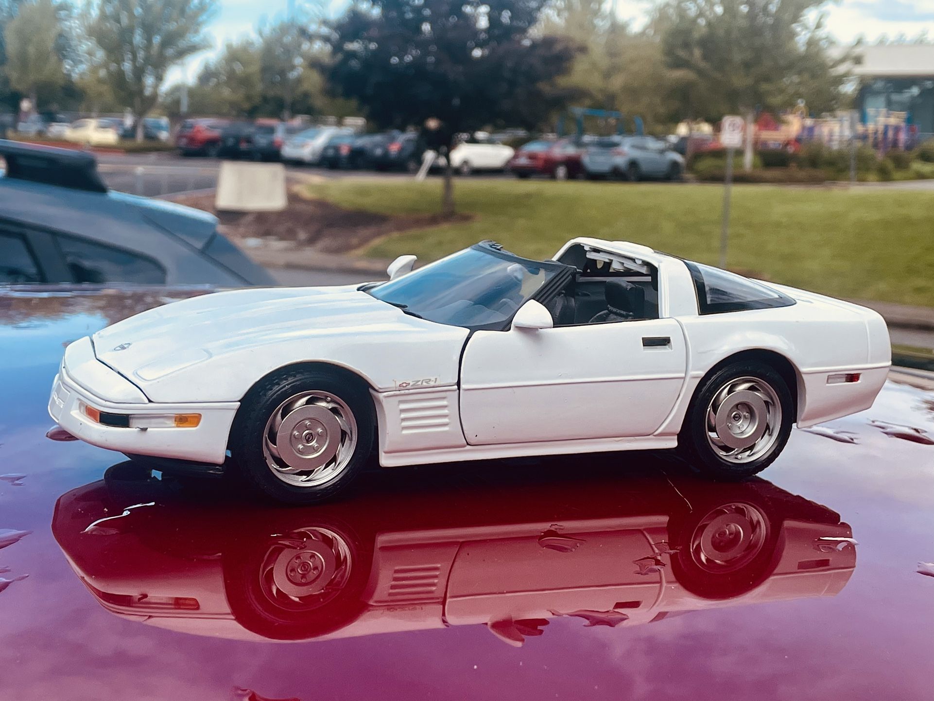 Car Model 1:18 Corvette (1992) Vintage Toys