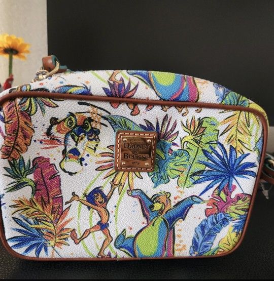 Disney Dooney & Bourke Jungle Book Camera Bag Crossbody Purse Bag Baloo 2022