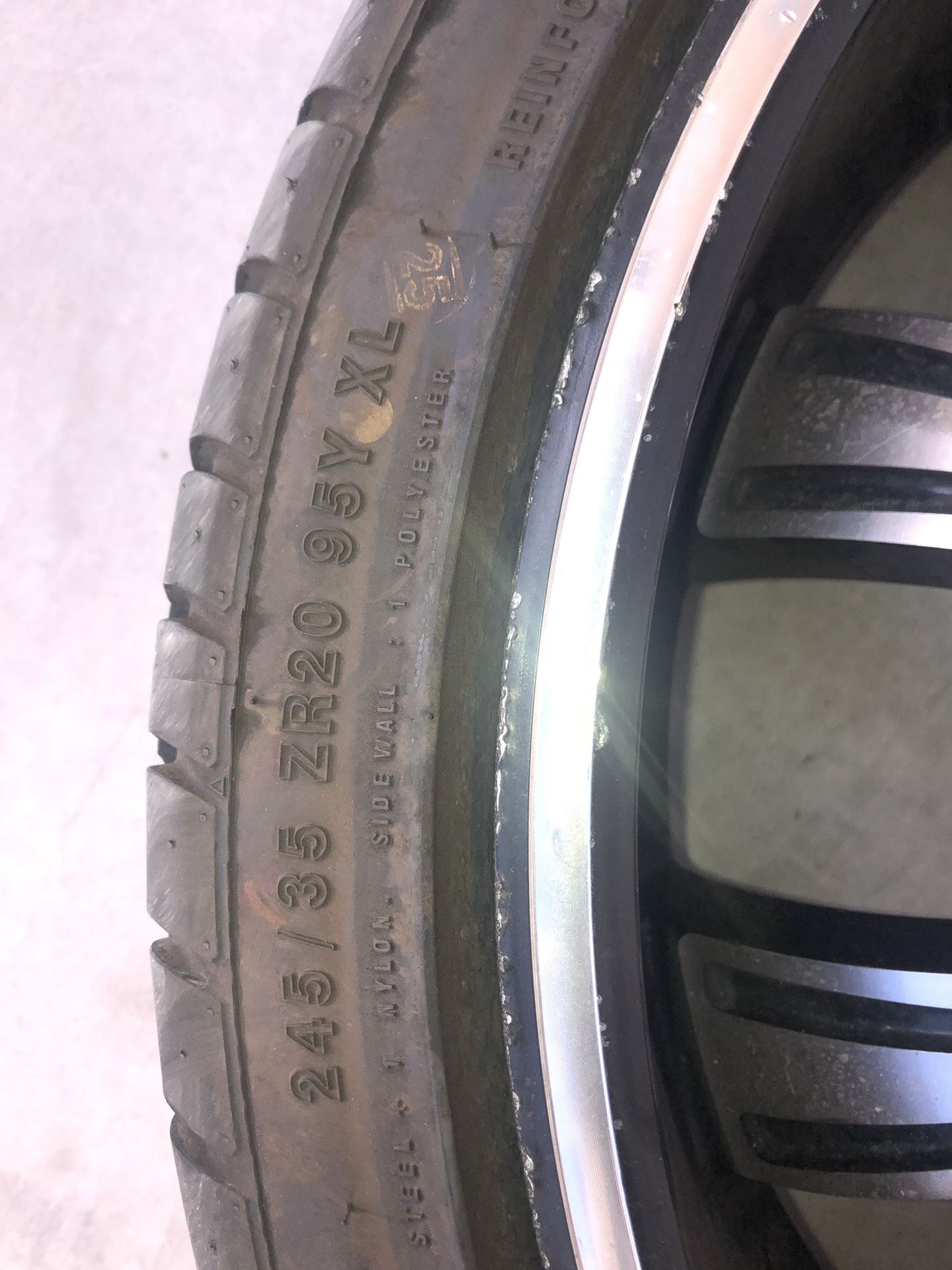 20” Wheel With Rim ( ONLY 1 )