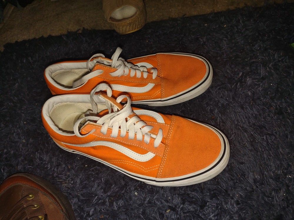 Orange Vans