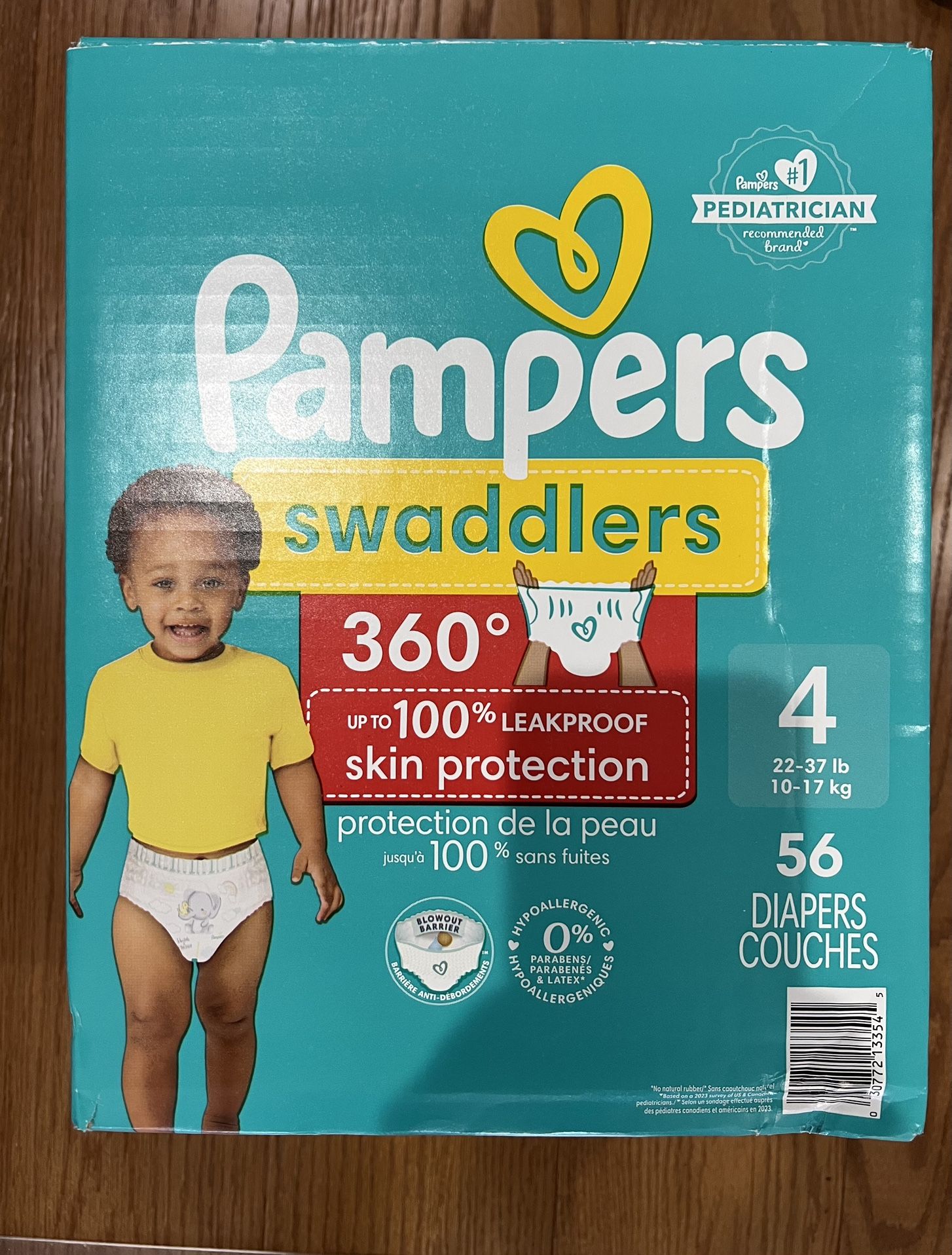 Pampers Swaddlers Size 4