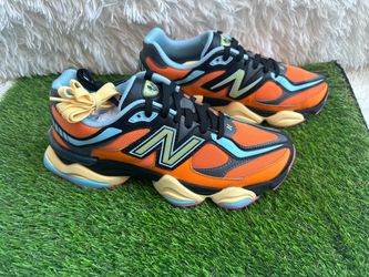 New Balance 9060 Sun Glow Team Sky Blue size 10 1/2