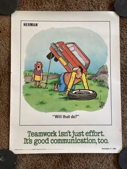 VINTAGE HERMAN POSTERS/1984