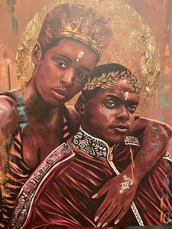 Cuadro Decorativo 32x24 Wakanda Forever