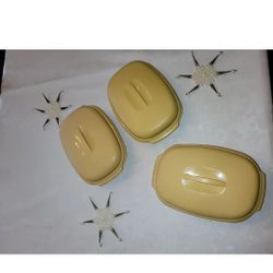 Vintage Tupperware Steam Trio