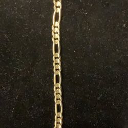 14KT Figaro Bracelet I-2375