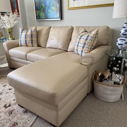 For Sale: American Leather sofa-bed with extension lightly used