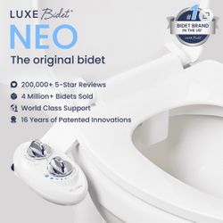 Luxe bidet 120, rear wash, self cleaning