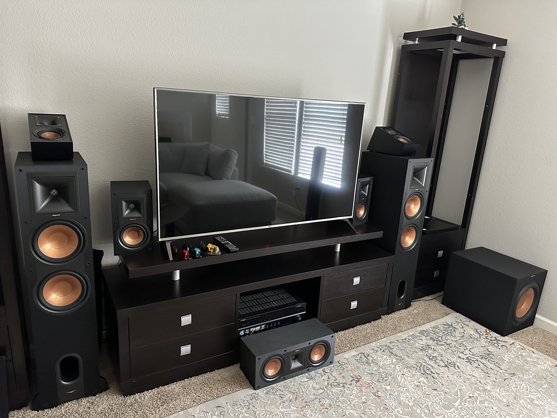 Klipsch 7.1 Set Up Reference Series.