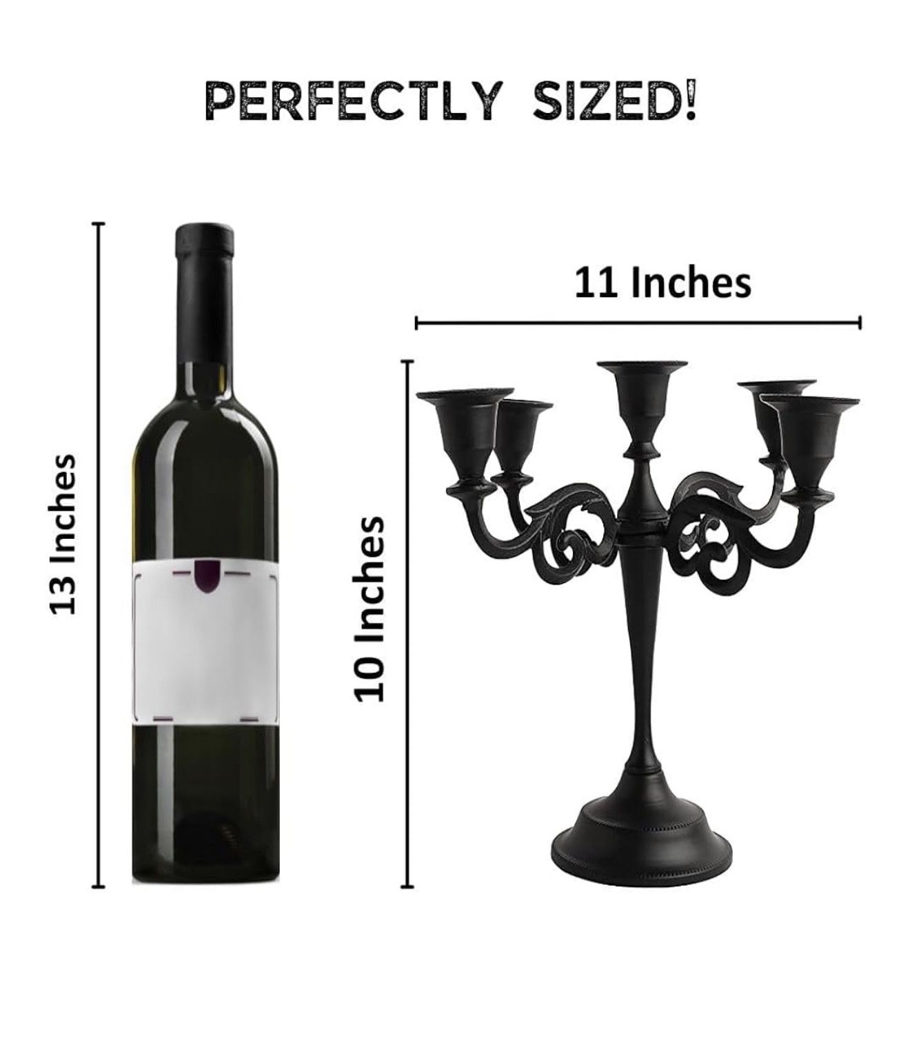 Halloween Candelabra Candle Holder