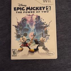 Disney Epic Mickey 2: The Power of Two for the Nintendo Wii