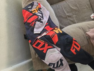 Riding FOX gear