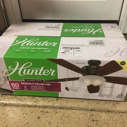 Hunter Regalia II 60” Ceiling Fan (Multiple Available)