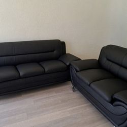 Sofa and loveseat