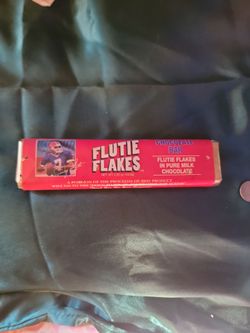 Flutie flakes chocolate bar