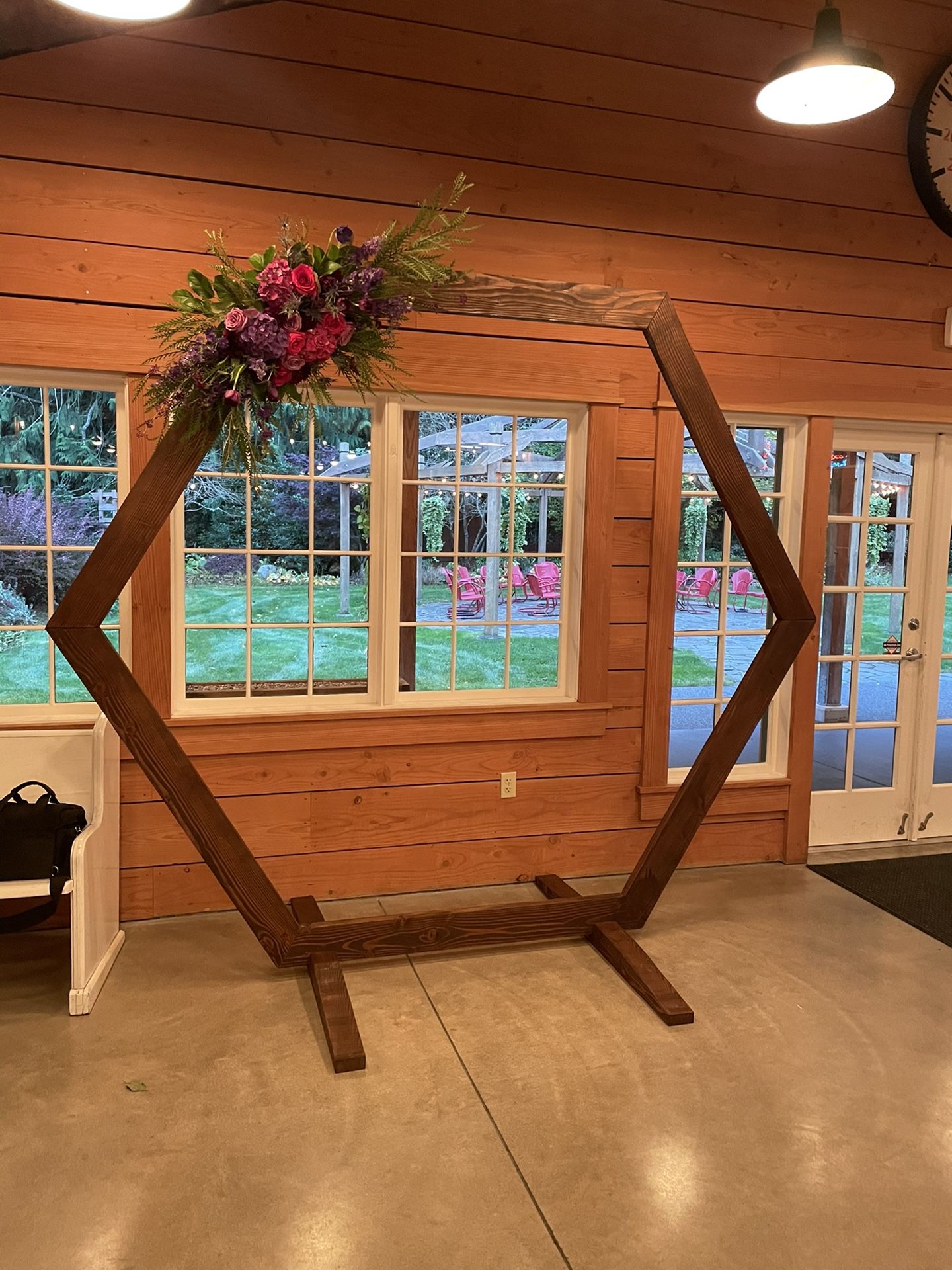 8 ft hexagon arch