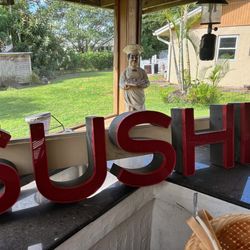 Large 6 Foot Sushi Sign For Store/ Restaurant 