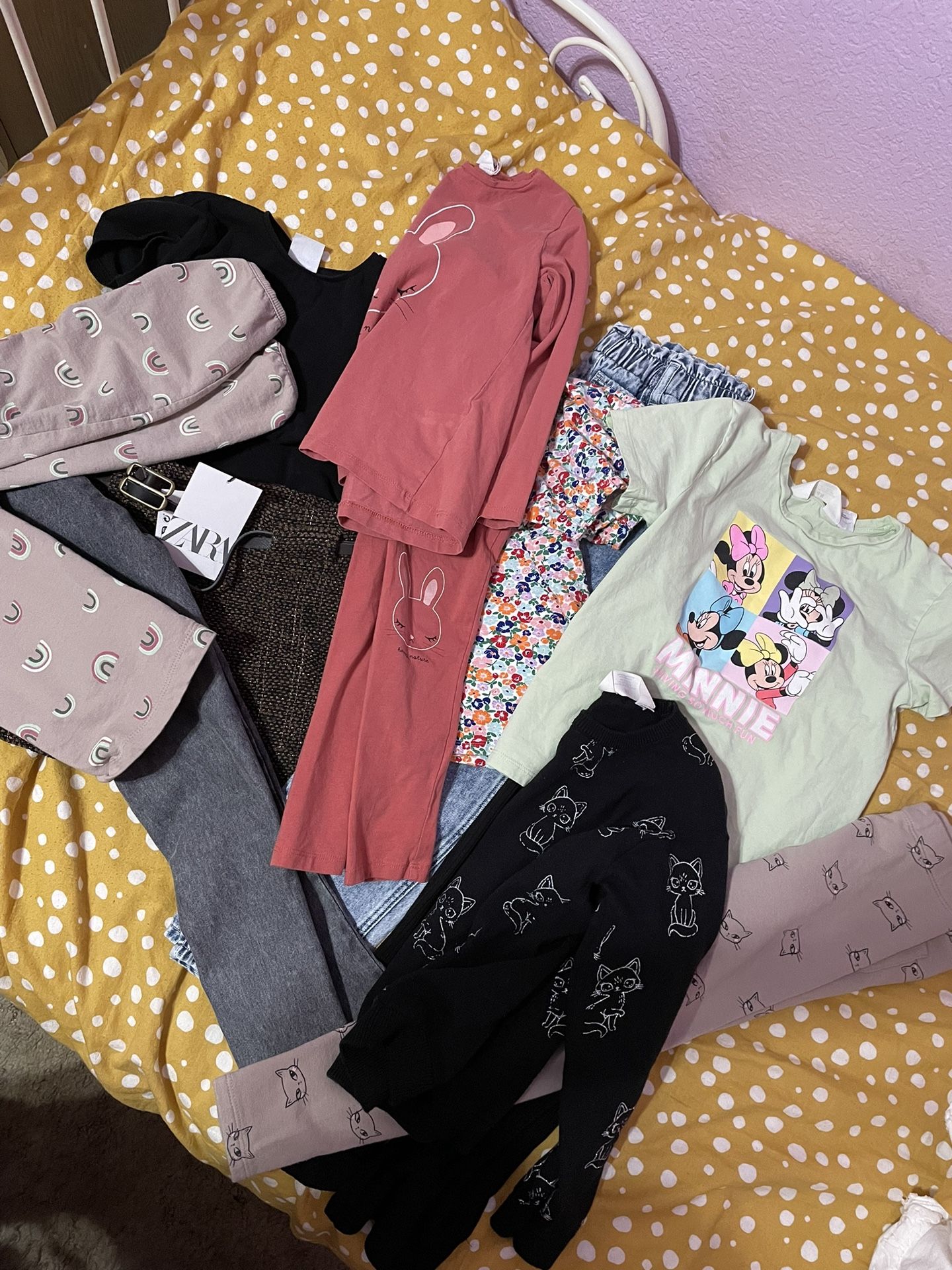 Little Girl Clothes Size 6-7 Ropa Para Nina Talla 6-7