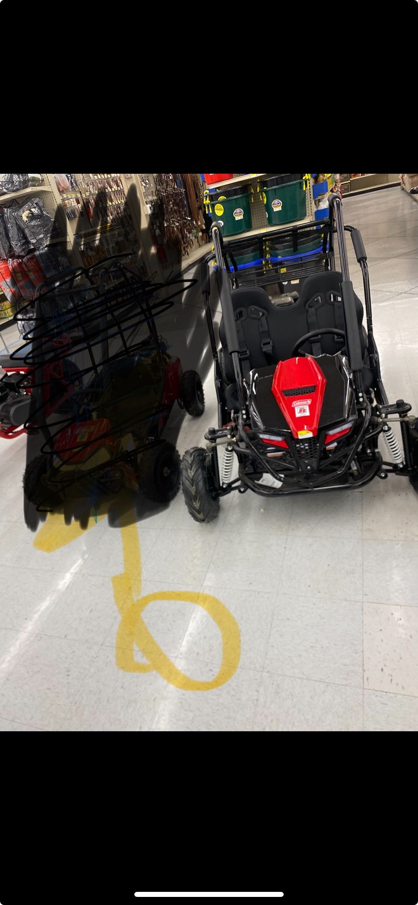 Coleman Gk200 196cc Gas Powered Go Kart