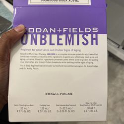 Rodan + Fields Unblemish kit