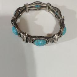 Women's Green Stones Decorative Bracelet 